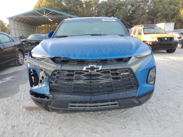 3GNKBERSXMS542586 - 2021 CHEVROLET BLAZER RS BLUE photo 5