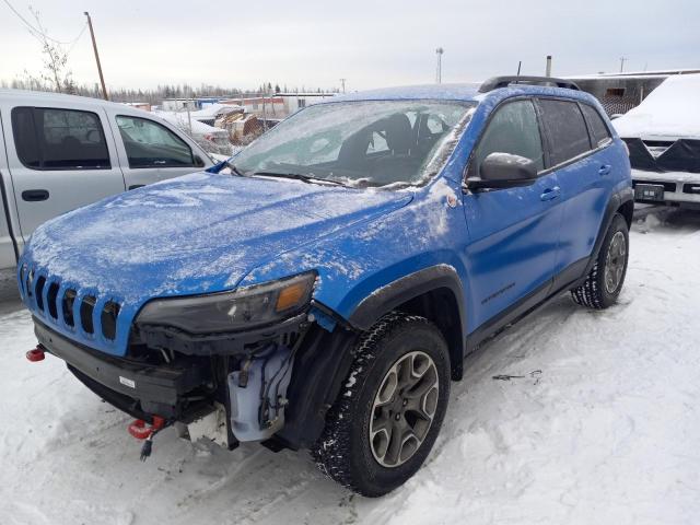 1C4PJMBX9LD604897 - 2020 JEEP CHEROKEE TRAILHAWK BLUE photo 1