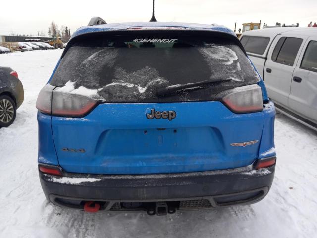 1C4PJMBX9LD604897 - 2020 JEEP CHEROKEE TRAILHAWK BLUE photo 6