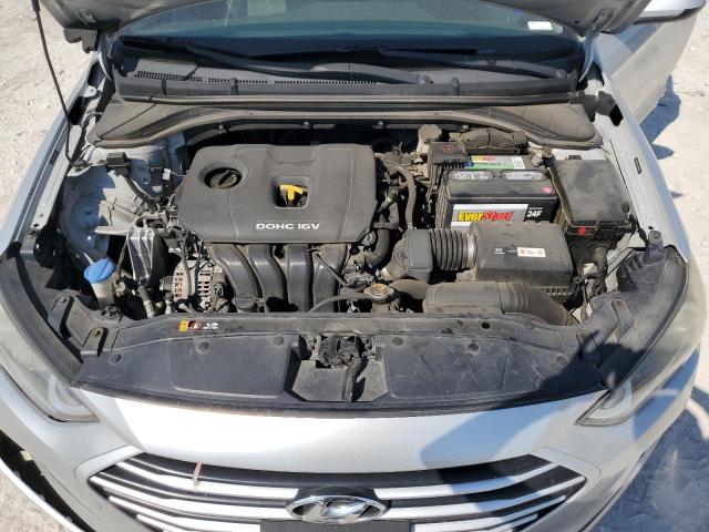 5NPD84LF4HH085831 - 2017 HYUNDAI ELANTRA SE SILVER photo 11