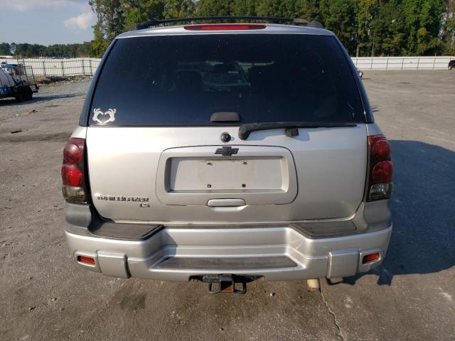 1GNDS13SX82127134 - 2008 CHEVROLET TRAILBLAZE LS SILVER photo 6