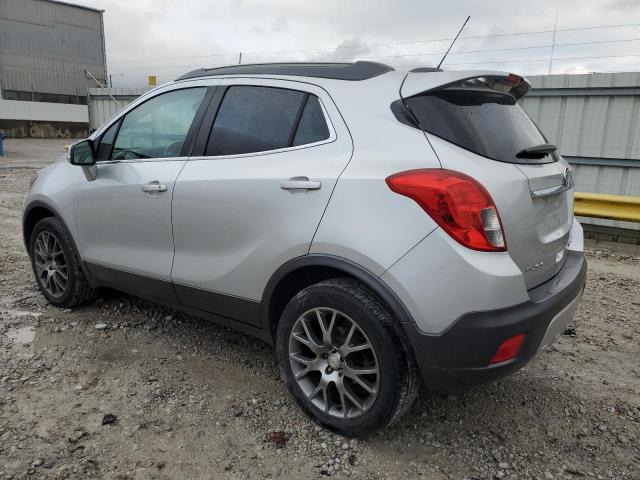 KL4CJ2SM0GB557702 - 2016 BUICK ENCORE SPORT TOURING SILVER photo 2