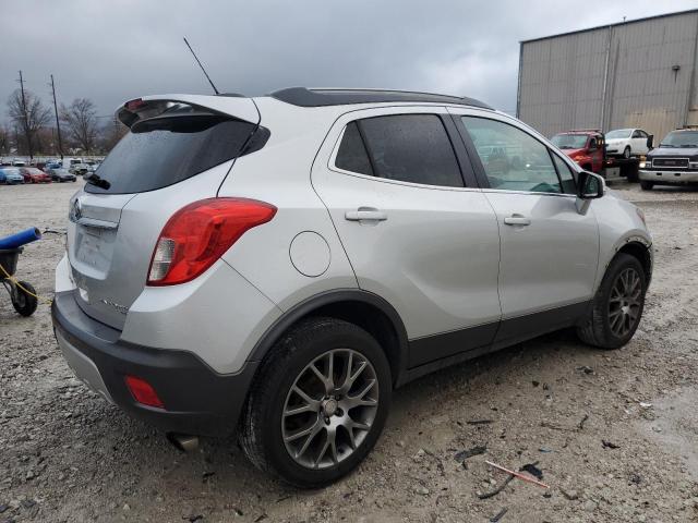 KL4CJ2SM0GB557702 - 2016 BUICK ENCORE SPORT TOURING SILVER photo 3