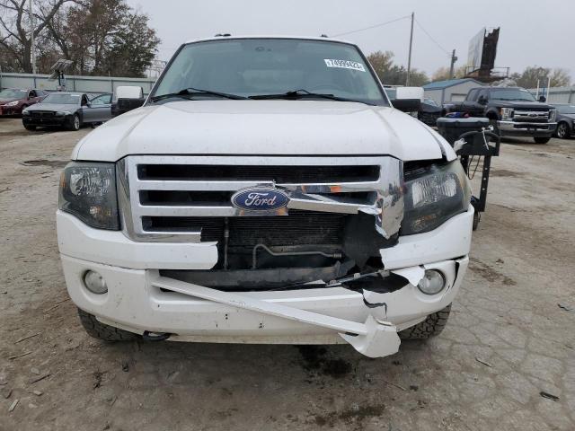 1FMJU2A54BEF06317 - 2011 FORD EXPEDITION LIMITED WHITE photo 5