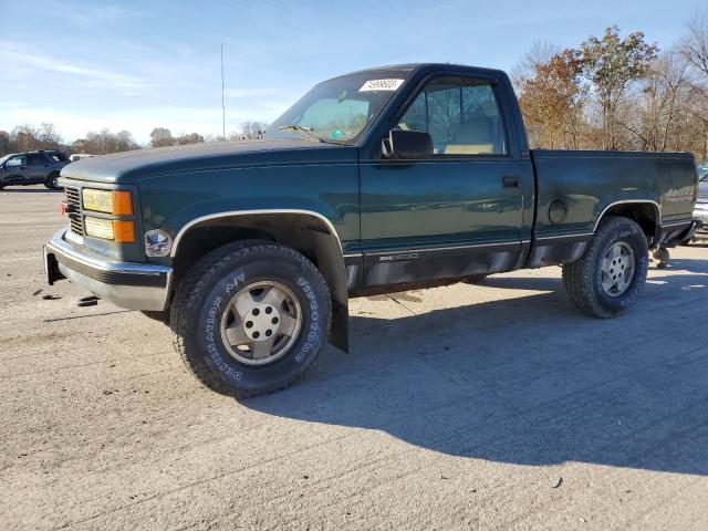 1GTEK14H95Z510190 - 1995 GMC SIERRA K15 GREEN photo 1