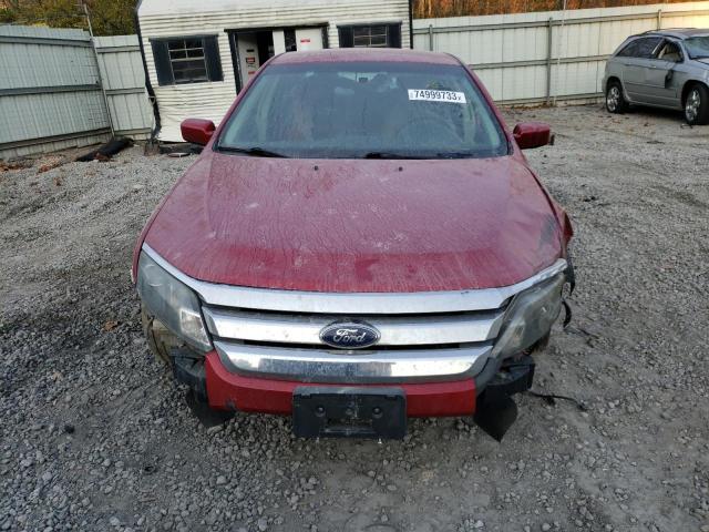 3FAHP0HA7CR267920 - 2012 FORD FUSION SE RED photo 5