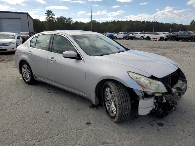 JN1CV6AR0DM753205 - 2013 INFINITI G37 SILVER photo 4