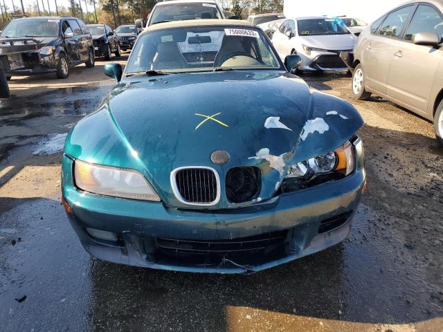 4USCJ3336WLG20311 - 1998 BMW Z3 2.8 GREEN photo 5