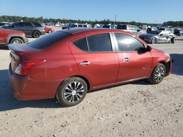 3N1CN7AP7GL818344 - 2016 NISSAN VERSA S RED photo 3