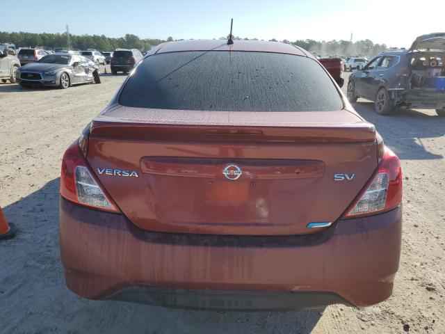 3N1CN7AP7GL818344 - 2016 NISSAN VERSA S RED photo 6