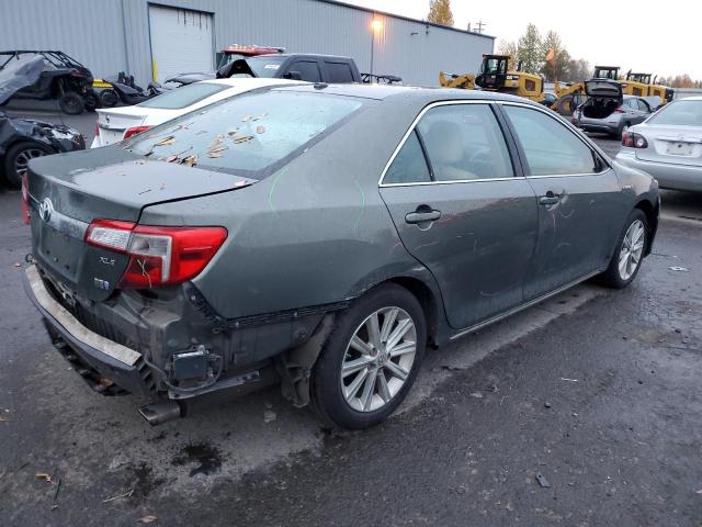 4T1BD1FK4DU095068 - 2013 TOYOTA CAMRY HYBRID GRAY photo 3