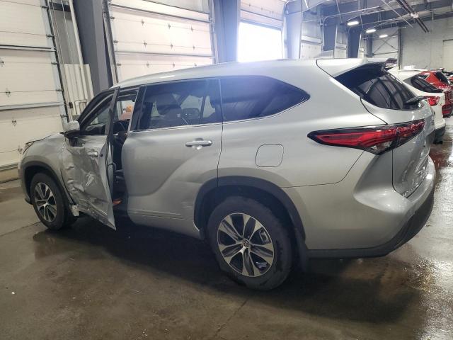 5TDHZRBH1MS539357 - 2021 TOYOTA HIGHLANDER XLE Gris foto 2