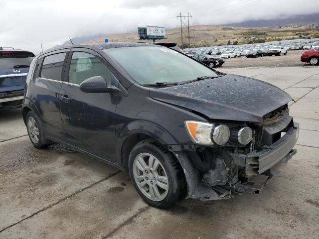 1G1JD6SH7F4131760 - 2015 CHEVROLET SONIC LT BLACK photo 4