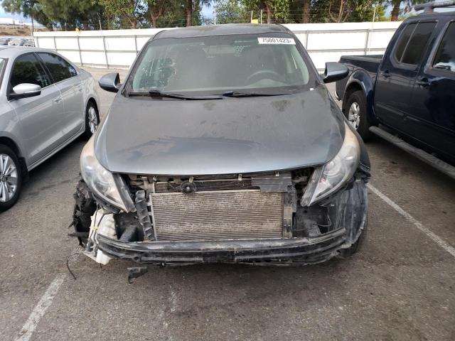 KNDPBCAC9F7723851 - 2015 KIA SPORTAGE LX GRAY photo 5