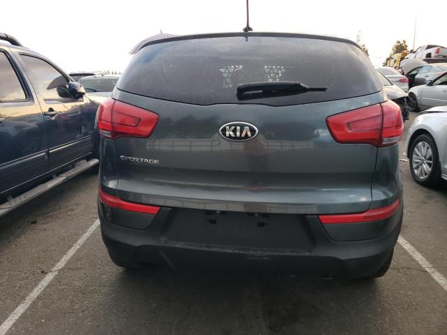 KNDPBCAC9F7723851 - 2015 KIA SPORTAGE LX GRAY photo 6