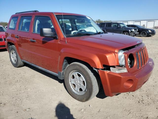 1J8FT280X8D664160 - 2008 JEEP PATRIOT SPORT ORANGE photo 4