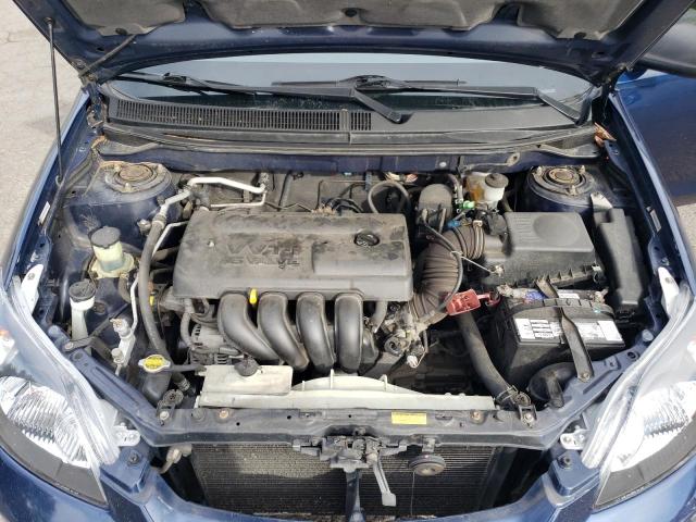 2T1KR32E53C050301 - 2003 TOYOTA COROLLA MA XR BLUE photo 11