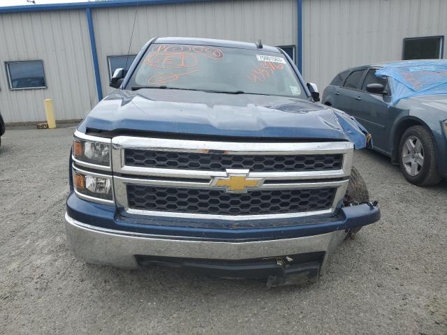 1GCRCPEC9FZ435596 - 2015 CHEVROLET SILVERADO C1500 BLUE photo 5