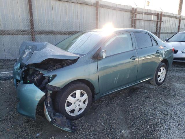 1NXBU4EE4AZ203634 - 2010 TOYOTA COROLLA BASE GREEN photo 1