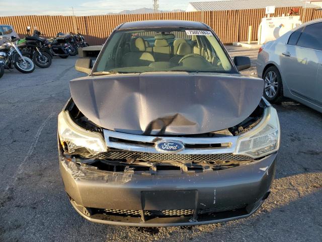 1FAHP3EN3BW149741 - 2011 FORD FOCUS S GRAY photo 5