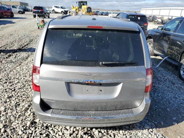 2C4RC1BG0DR801750 - 2013 CHRYSLER TOWN & COU TOURING SILVER photo 6