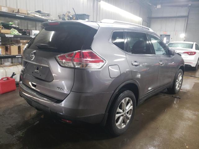 KNMAT2MV0GP722843 - 2016 NISSAN ROGUE S GRAY photo 3