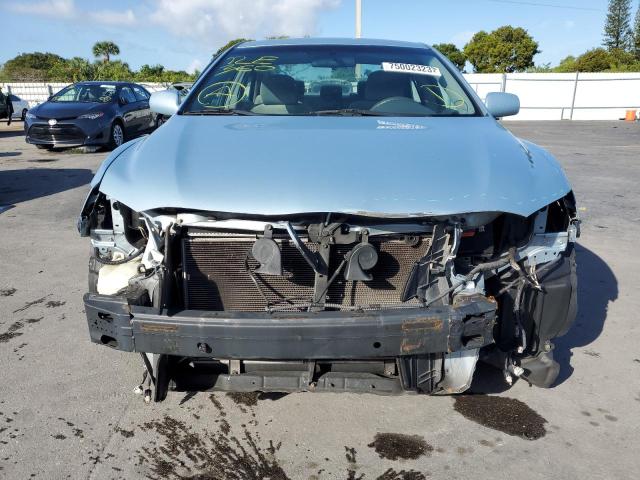 4T1BE46K59U894802 - 2009 TOYOTA CAMRY BASE TURQUOISE photo 5