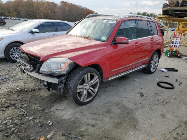 WDCGG8HB7CF787328 - 2012 MERCEDES-BENZ GLK 350 4MATIC RED photo 1