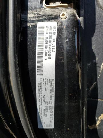 2C4RC1BGXMR556603 - 2021 CHRYSLER PACIFICA TOURING L BLACK photo 14