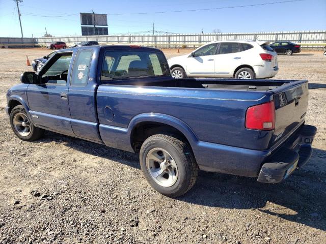 1GCCS19H638198191 - 2003 CHEVROLET S10 S10 BLUE photo 2