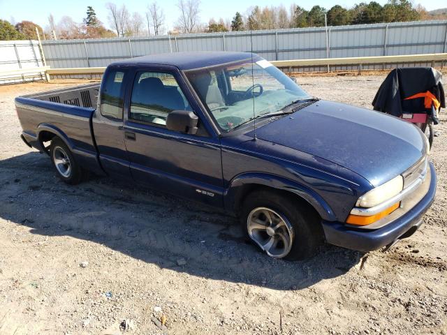 1GCCS19H638198191 - 2003 CHEVROLET S10 S10 BLUE photo 4