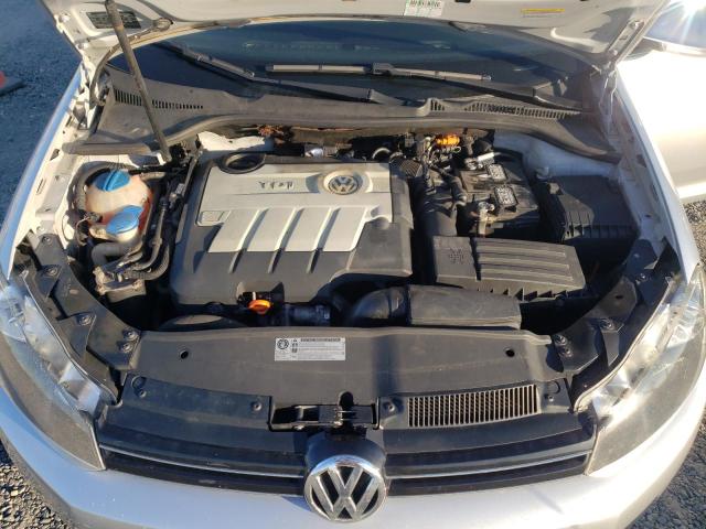 3VWPL7AJ6AM606467 - 2010 VOLKSWAGEN JETTA TDI SILVER photo 11