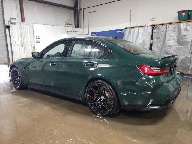 WBS43AY01PFP25125 - 2023 BMW M3 COMPETITION მწვანე ფოტო 2