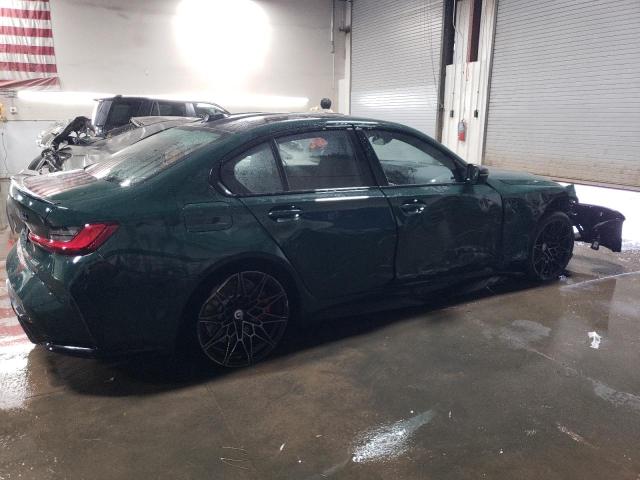 WBS43AY01PFP25125 - 2023 BMW M3 COMPETITION მწვანე ფოტო 3