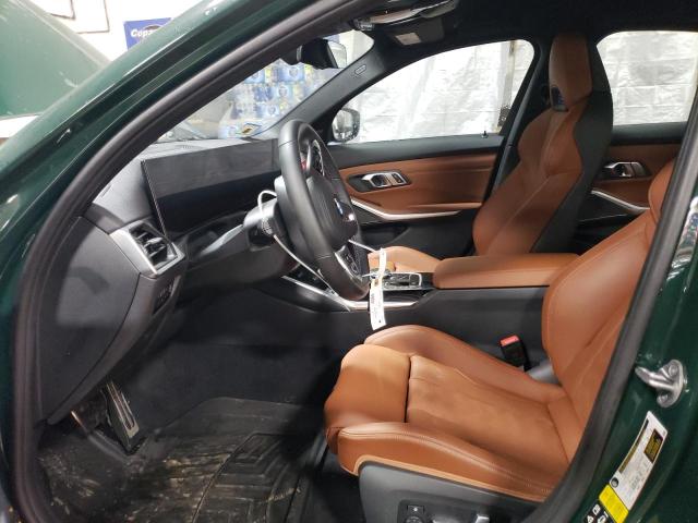 WBS43AY01PFP25125 - 2023 BMW M3 COMPETITION მწვანე ფოტო 7