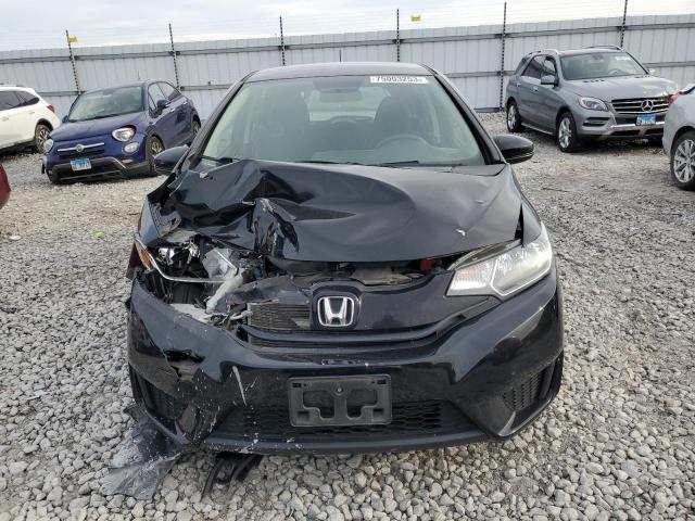 3HGGK5H54FM778959 - 2015 HONDA FIT LX BLACK photo 5