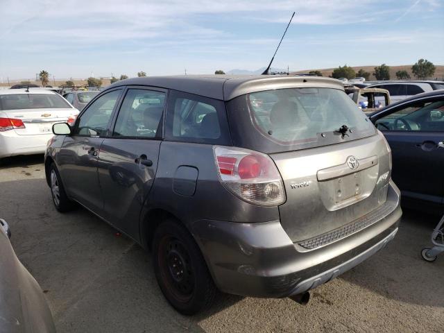 2T1KR32E15C480779 - 2005 TOYOTA COROLLA MA XR GRAY photo 2