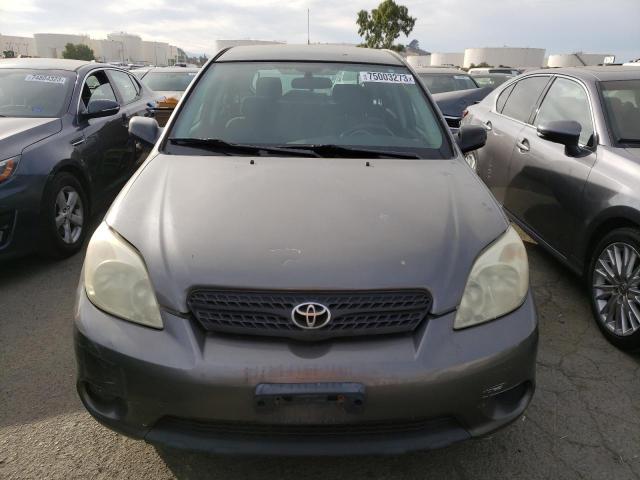 2T1KR32E15C480779 - 2005 TOYOTA COROLLA MA XR GRAY photo 5