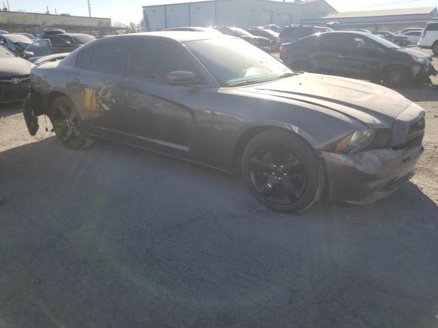 2C3CDXCTXEH305450 - 2014 DODGE CHARGER R/T GRAY photo 4