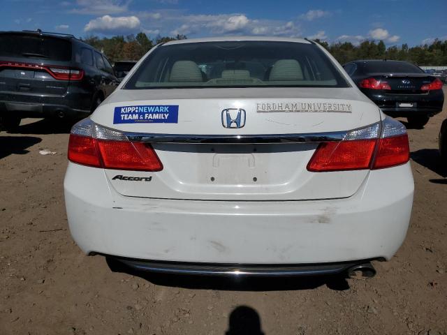 1HGCR2F30DA138400 - 2013 HONDA ACCORD LX WHITE photo 6