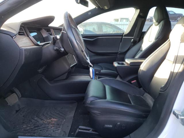 5YJSA1E29LF365319 - 2020 TESLA MODEL S თეთრი ფოტო 7