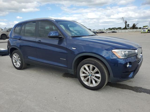 5UXWX9C52G0D78009 - 2016 BMW X3 XDRIVE28I BLUE photo 4