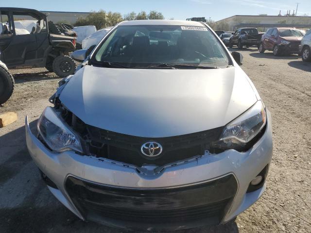 5YFBURHE3FP303760 - 2015 TOYOTA COROLLA L SILVER photo 5