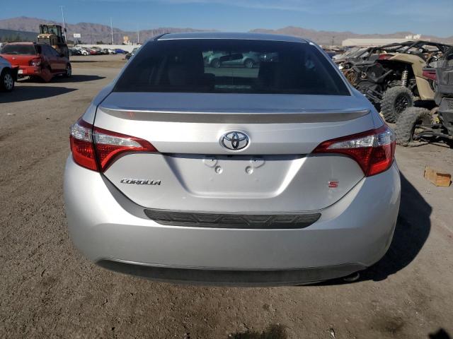 5YFBURHE3FP303760 - 2015 TOYOTA COROLLA L SILVER photo 6