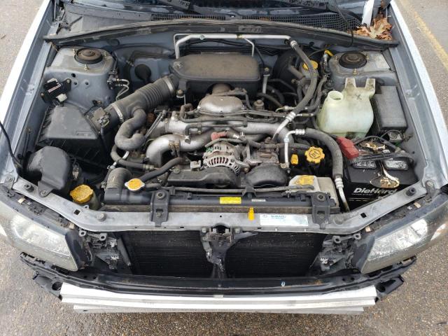 JF1SG656X5H704273 - 2005 SUBARU FORESTER 2.5XS Сріблястий фото 11