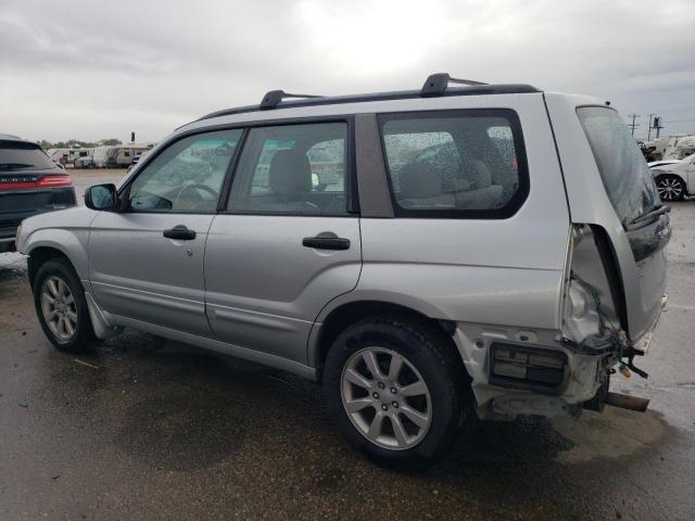 JF1SG656X5H704273 - 2005 SUBARU FORESTER 2.5XS Сріблястий фото 2