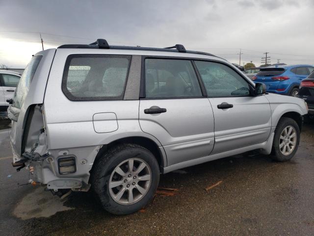 JF1SG656X5H704273 - 2005 SUBARU FORESTER 2.5XS Сріблястий фото 3