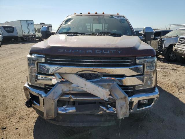 1FT8W3BT7HED58222 - 2017 FORD F350 SUPER DUTY MAROON photo 5