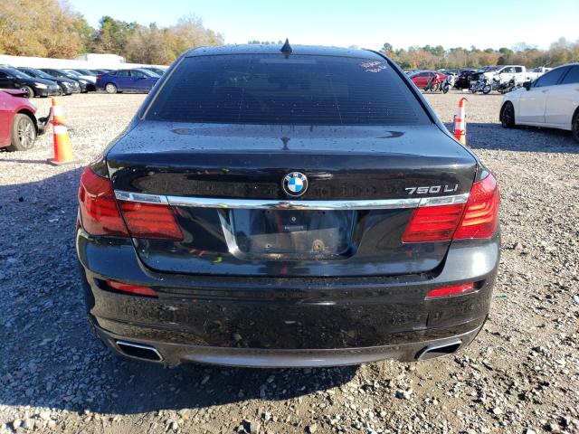 WBAYE8C5XDD133452 - 2013 BMW 750 LI BLACK photo 6