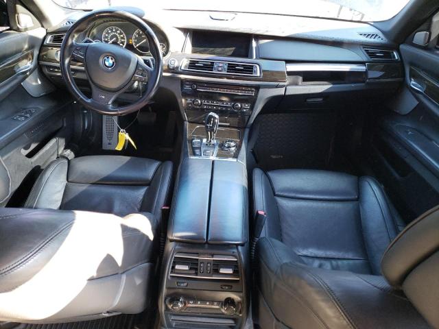 WBAYE8C5XDD133452 - 2013 BMW 750 LI BLACK photo 8